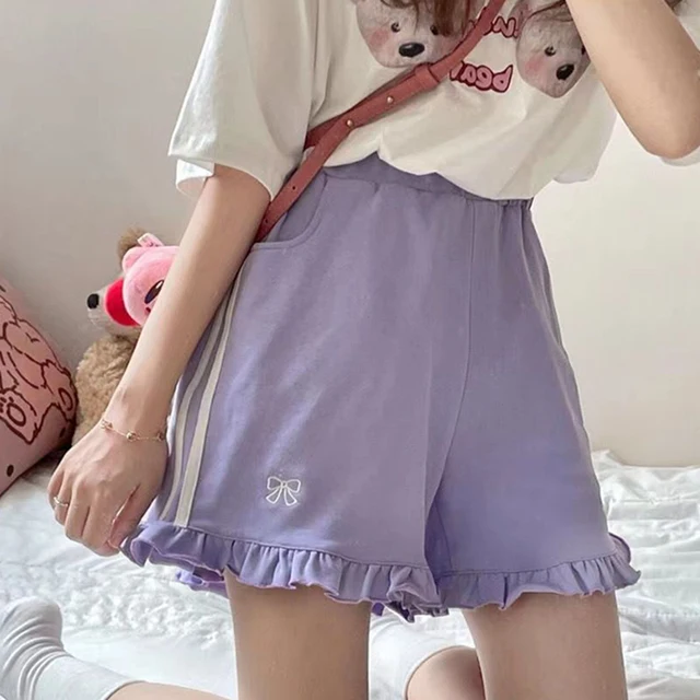 GIDYQ-Fashion-Women-Sports-Pants-Japanese-Casual-High-Waist-Female-Cute-Shorts-Elegant-Students-All-Match.jpeg_640x640-2